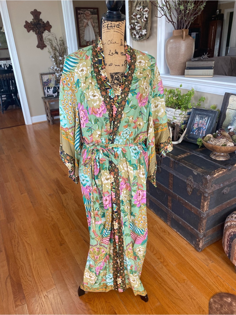 Boho Kimono Duster - Picture 2 of 10